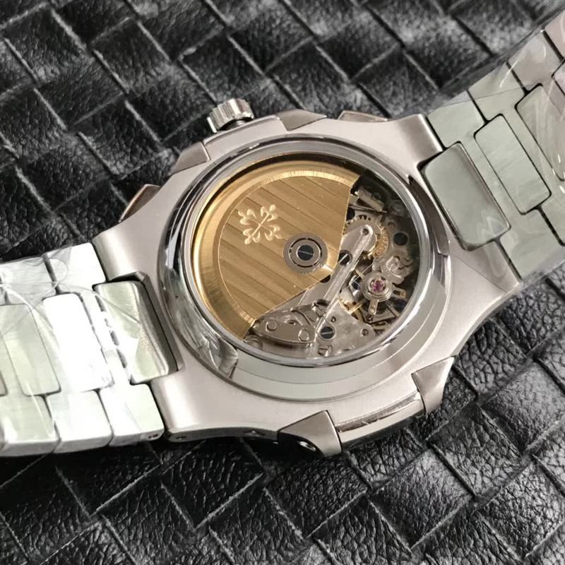 Patek Philippe Nautilus 5980 Blue Dial Chronograph Swiss Replica - 图片 6