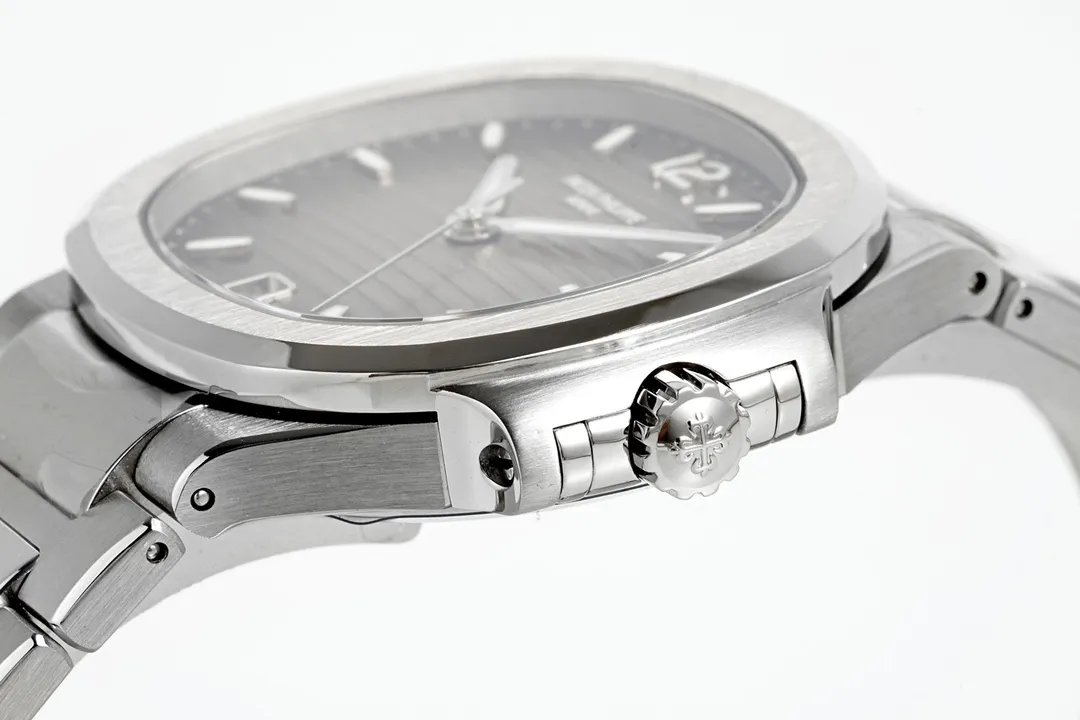 3K Factory Patek Philippe Nautilus 7118 Grey Dial Steel Super Clone Replica Watch - 图片 6