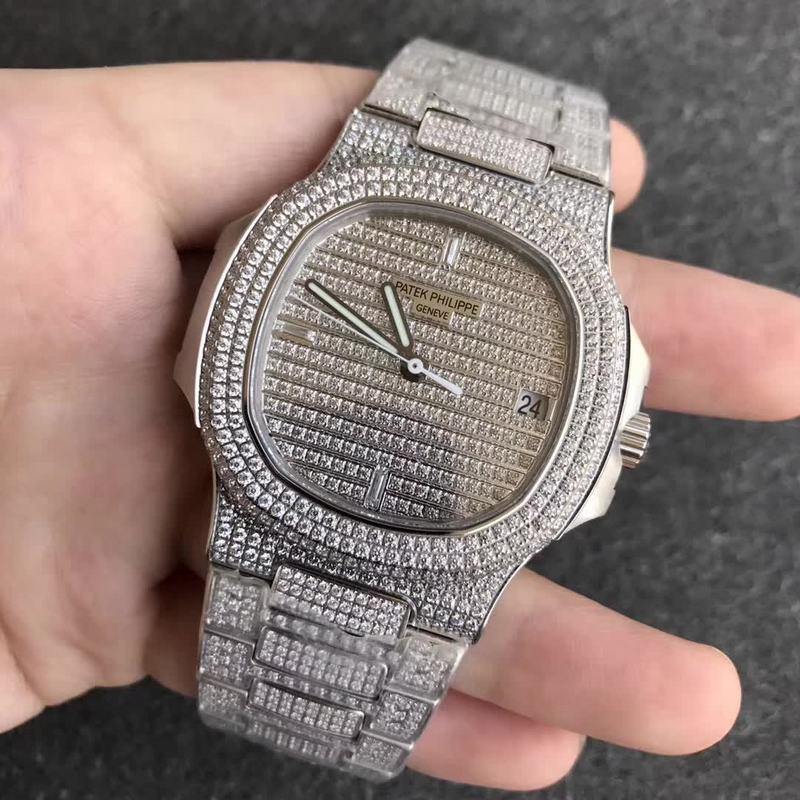 Patek Phillipe Nautilus FULL ICED. - 图片 4