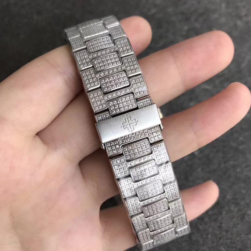 Patek Phillipe Nautilus FULL ICED. - 图片 5
