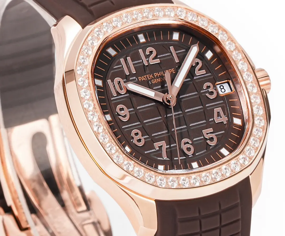 PF Factory Patek Philippe Aquanaut Luce 5268R Rose Gold Brown – Premium Replica Watch Super Clone Edition - 图片 8