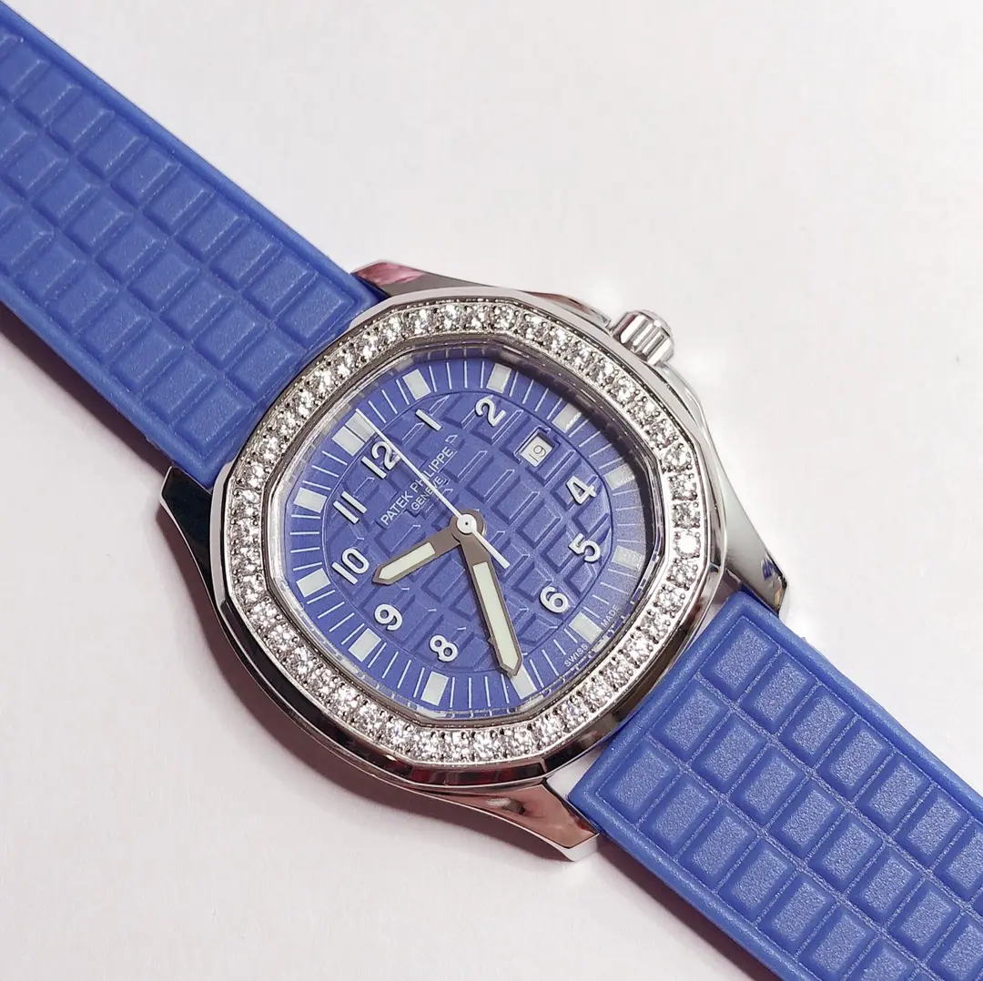 PF Factory Patek Philippe Aquanaut Quartz Blue Super Clone Replica Watch - 图片 4