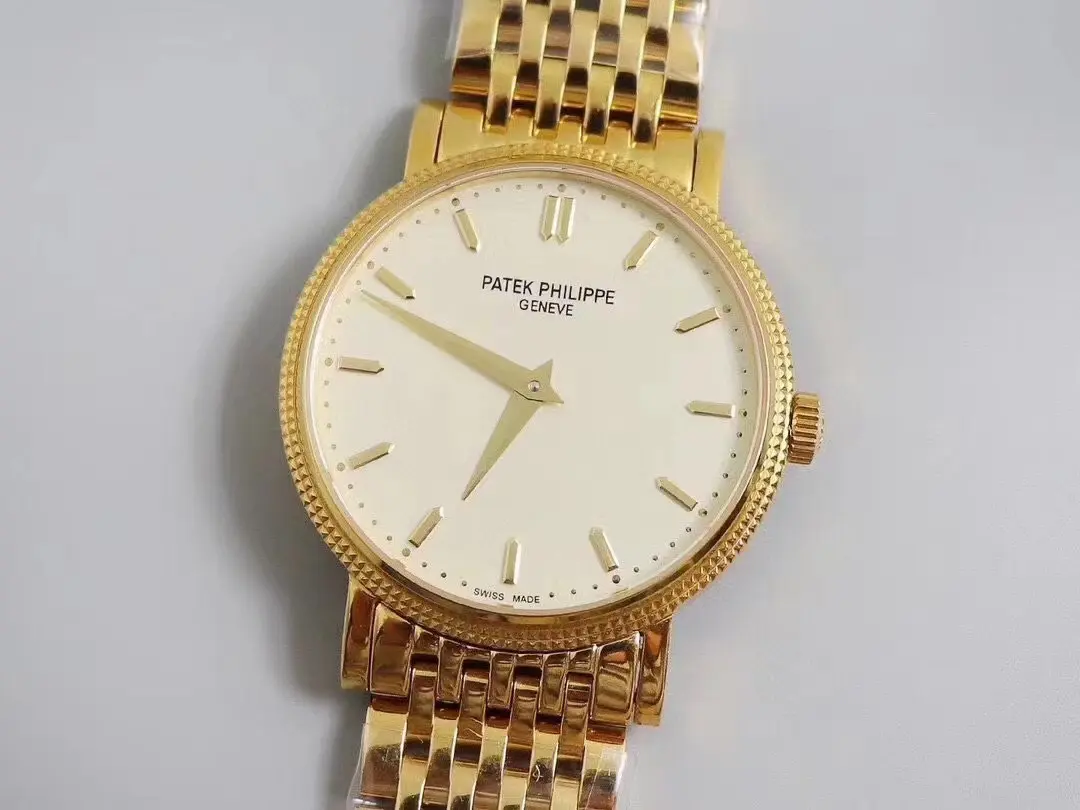 PF Factory Patek Philippe Calatrava 5120G Gold Super Clone Replica Watch