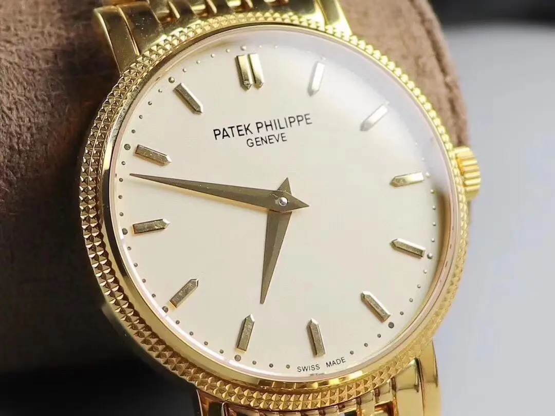 PF Factory Patek Philippe Calatrava 5120G Gold Super Clone Replica Watch - 图片 3