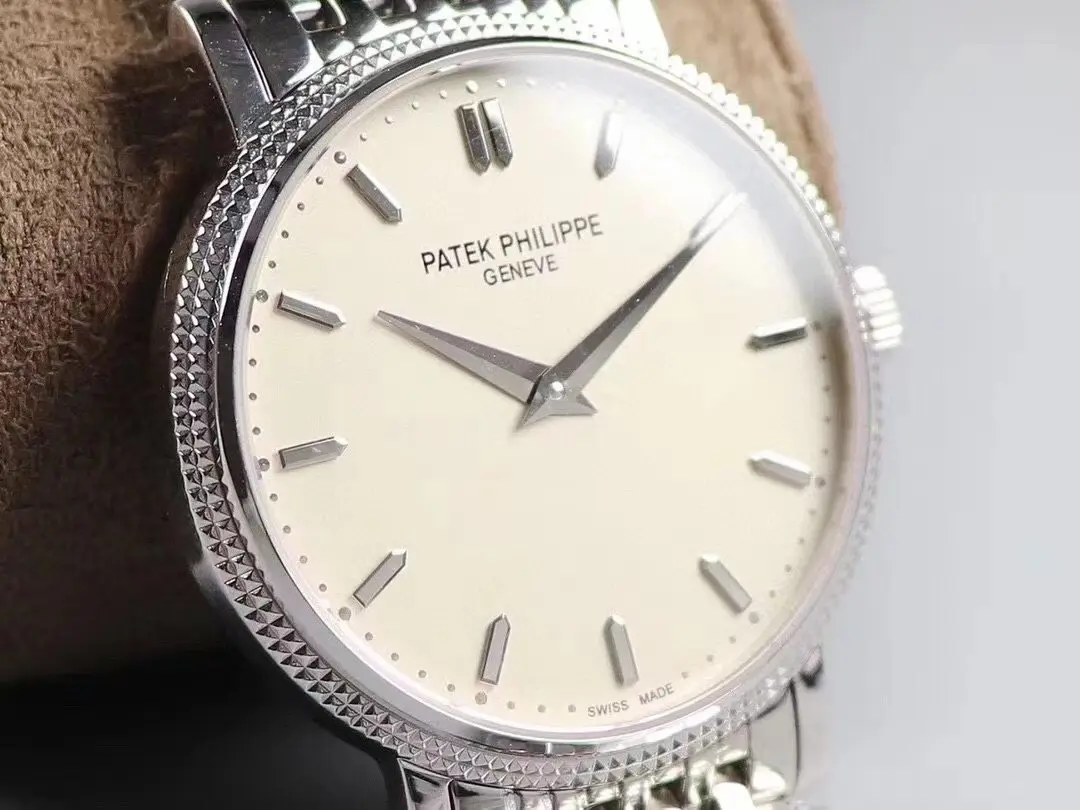 PF Factory Patek Philippe Calatrava 5120G Silver Super Clone Replica Watch - 图片 3