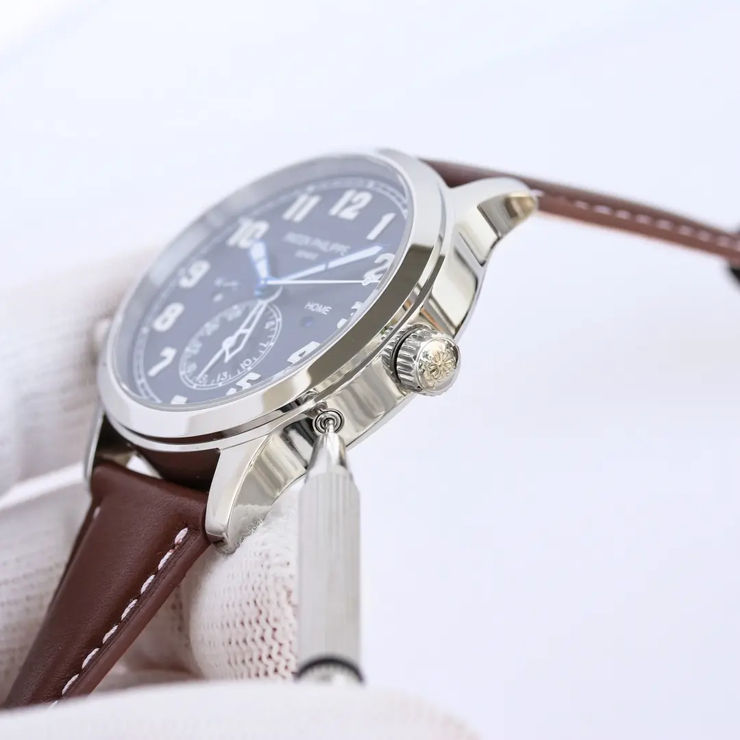 PF Factory Patek Philippe Calatrava 5524 Blue Dial Super Clone Replica Watch - 图片 7