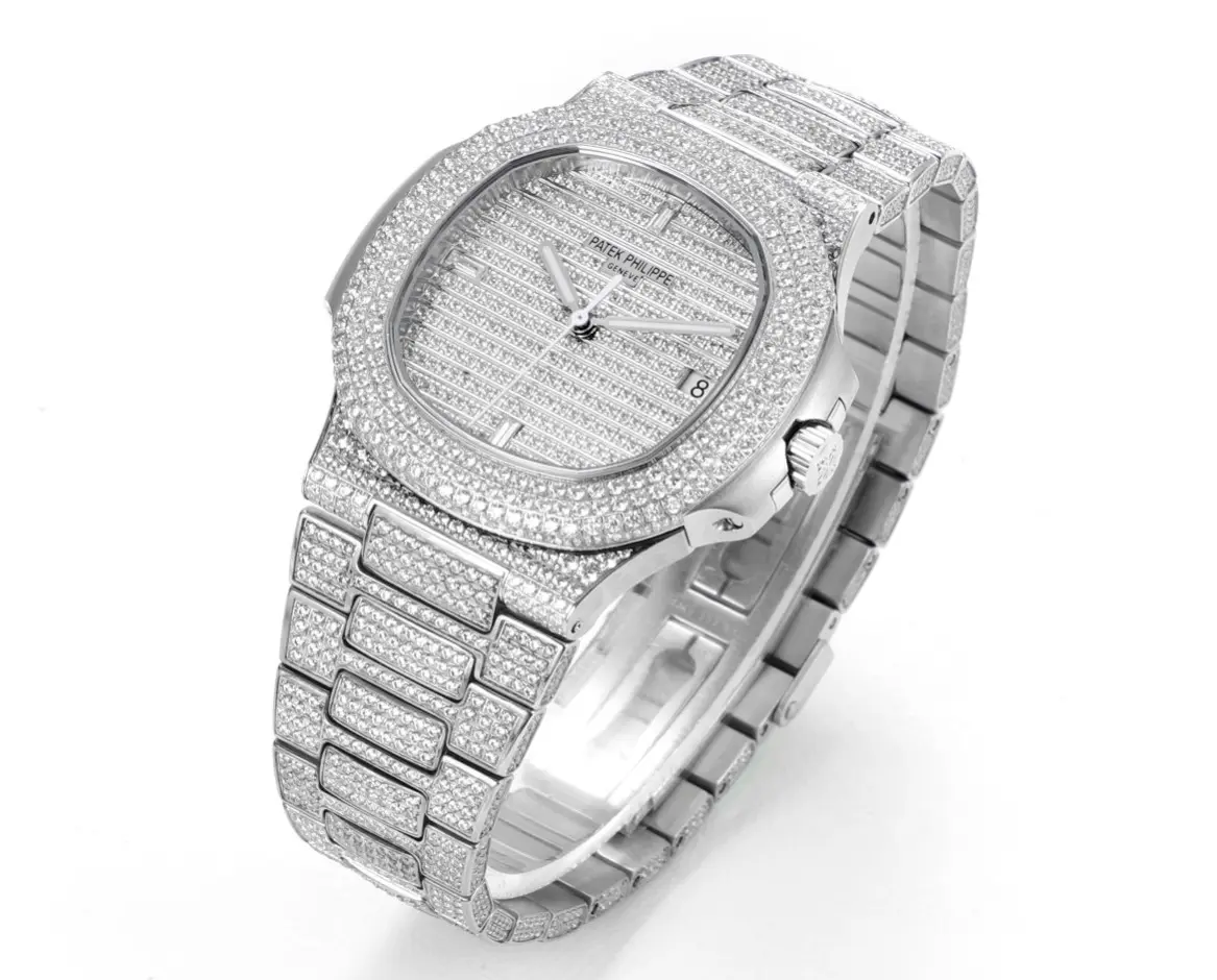 PF Factory Patek Philippe Nautilus 5719/10G Platinum Super Clone Replica Watch - 图片 2