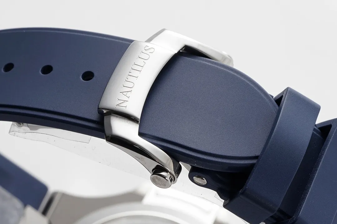 PF Factory Patek Philippe Nautilus 5726/1A Blue Rubber Super Clone Replica Watch - 图片 9