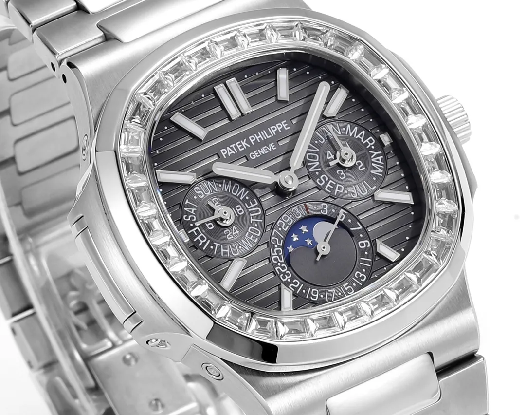 PF Factory Patek Philippe Nautilus 5740/1G Grey Dial Super Clone Replica Watch - 图片 5