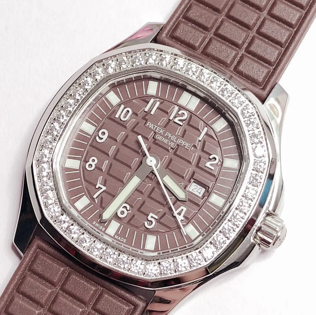 PPF Factory Patek Philippe Aquanaut Quartz Brown Super Clone Replica Watch - 图片 7
