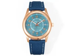 PPF Factory Patek Philippe Calatrava PP6007 Blue Dial Rose Gold Super Clone Replica Watch – Premium Super Clone Watches