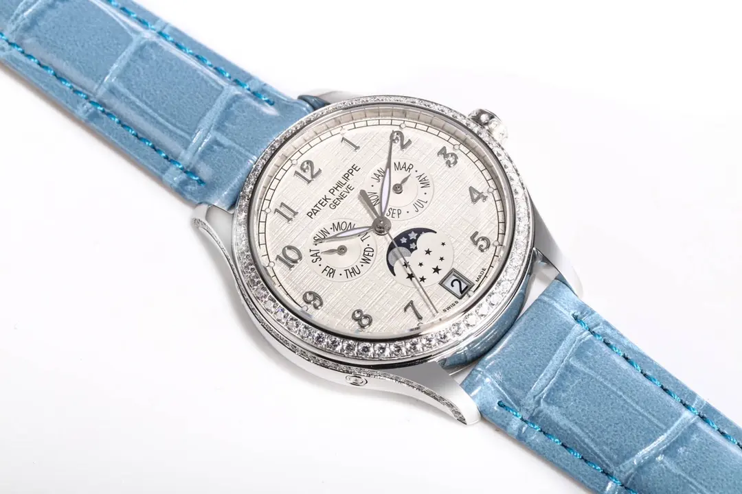 PPF Factory Patek Philippe Complications 4947R Blue Leather Super Clone Replica Watch – Premium Replica Watches - 图片 9