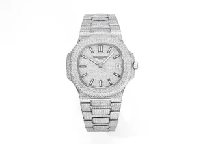 PPF Factory Patek Philippe Nautilus 5719 Platinum Super Clone Replica Watch