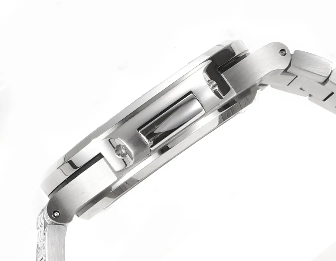 PPF Factory Patek Philippe Nautilus 5719 White Gold Super Clone Replica Watch - 图片 7