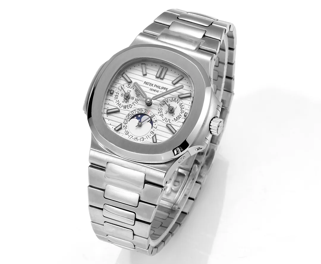 PPF Factory Patek Philippe Nautilus 5740/1G Silver Super Clone Replica Watch - 图片 3
