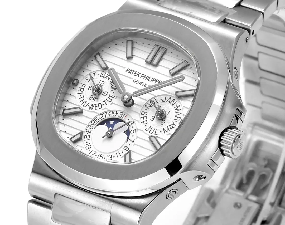 PPF Factory Patek Philippe Nautilus 5740/1G Silver Super Clone Replica Watch - 图片 4