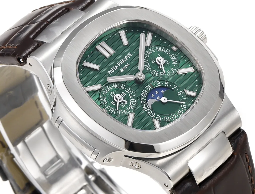 PPF Factory Patek Philippe Nautilus 5740 Green Super Clone Watch - 图片 5