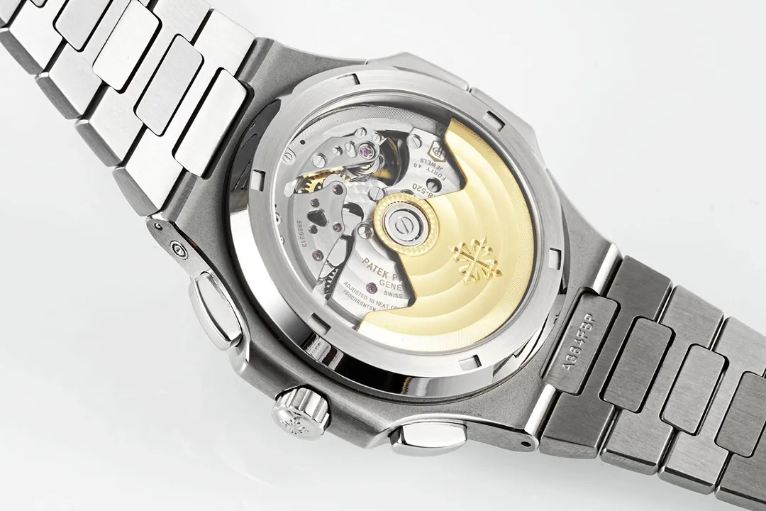 PPF Factory SPP Nautilus 5990/1A Dual Time Steel Super Clone Watch - 图片 9