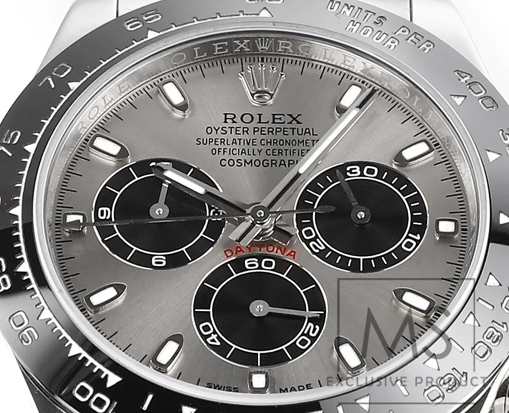 VS Factory Weighted Rolex Daytona 4130 – Black Rubber Strap, Panda Dial, Ultra-Thin Case by VSF Watches Official Store - 图片 6