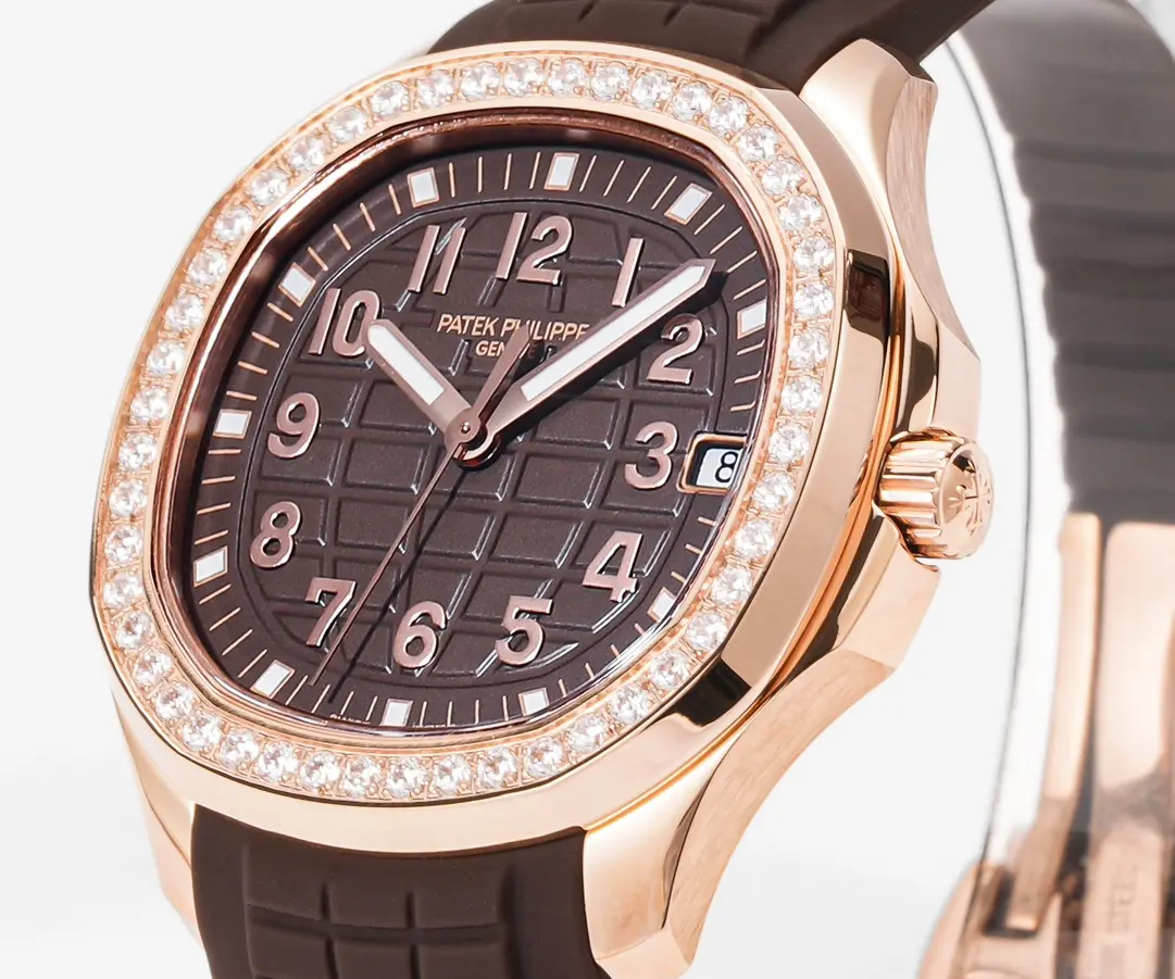 R8 Factory Patek Philippe Aquanaut Luce 5268R Rose Gold Brown – Premium Replica Watch Super Clone Edition - 图片 9