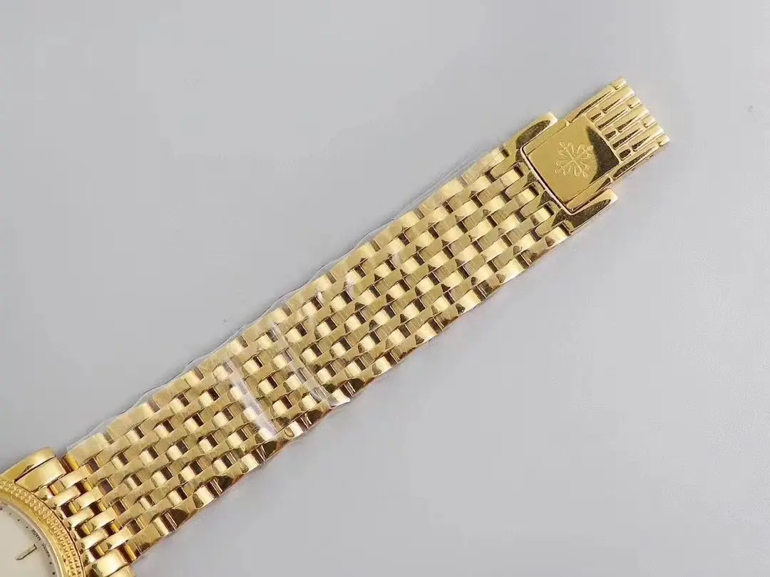 R8 Factory Patek Philippe Calatrava 5120G Gold Super Clone Replica Watch - 图片 7