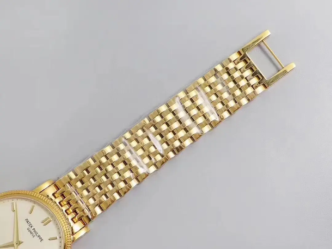 R8 Factory Patek Philippe Calatrava 5120G Gold Super Clone Replica Watch - 图片 8