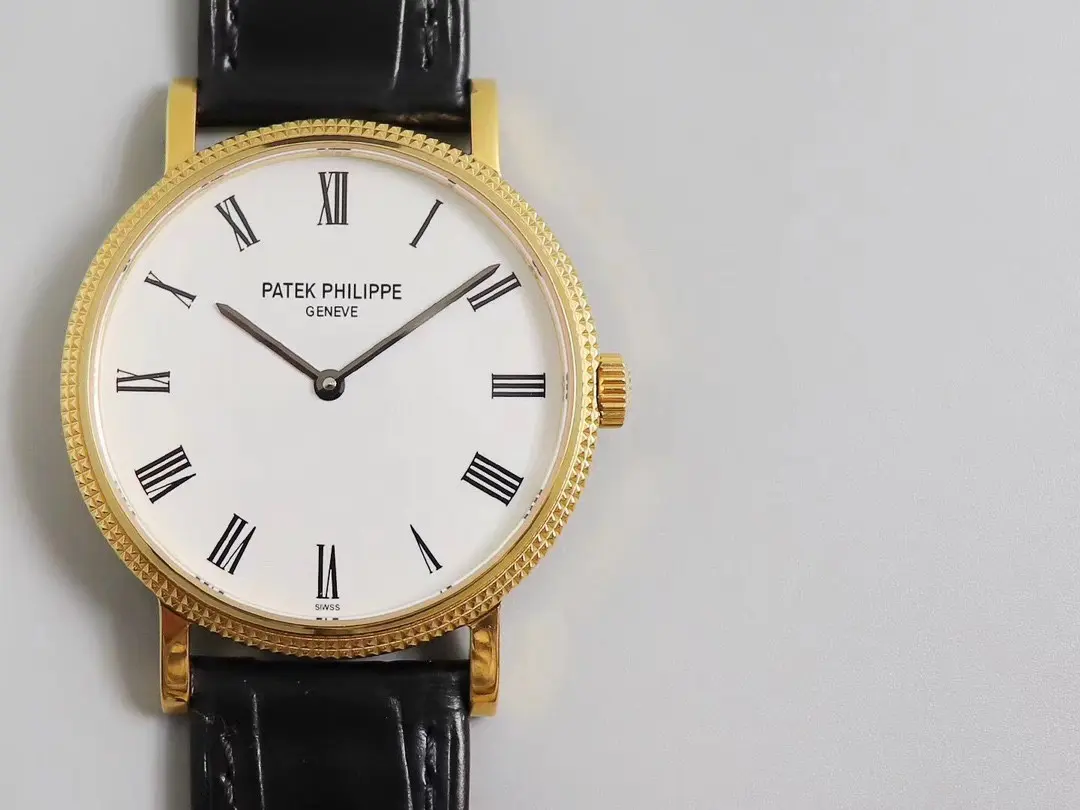 R8 Factory Patek Philippe Calatrava 5120G White Dial Gold Super Clone Replica Watch - 图片 4