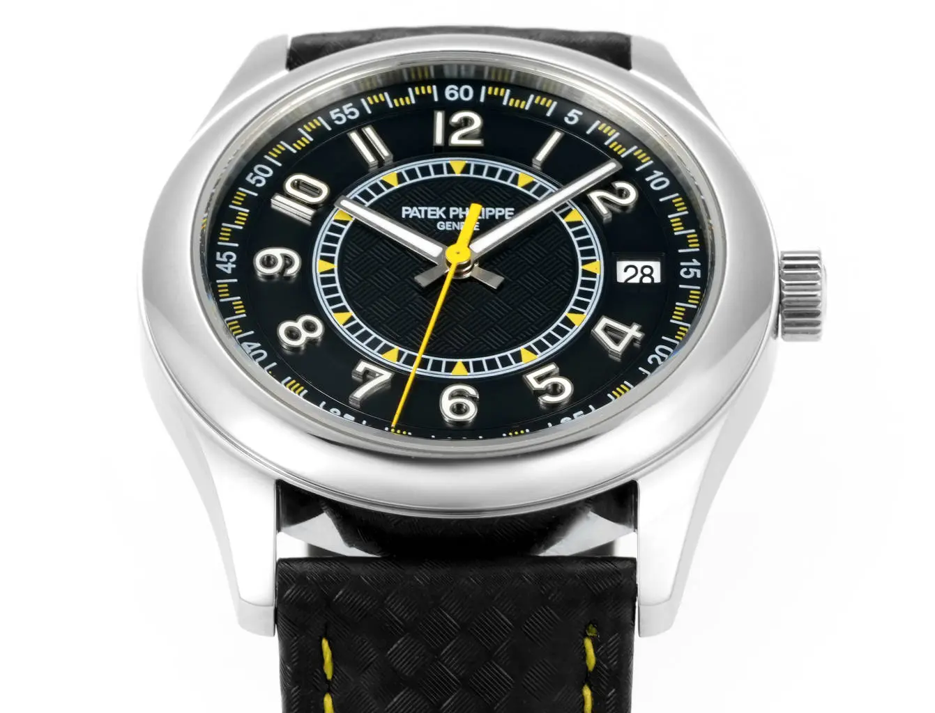 R8 Factory Patek Philippe Calatrava 6007G Black Super Clone Replica Watch - 图片 3