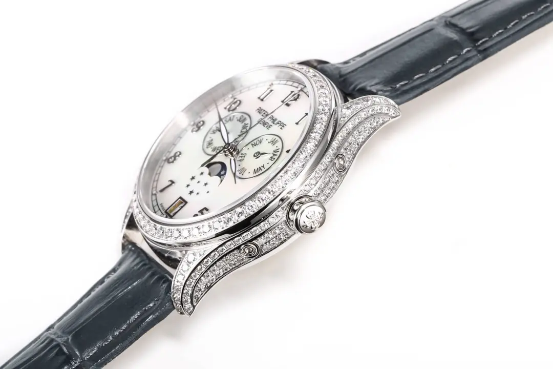 R8 Factory Patek Philippe Complications 4947R White Dial Leather Super Clone Replica Watch – Premium Replica Watches - 图片 6