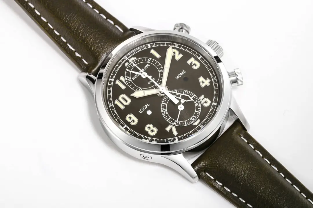 R8 Factory Patek Philippe Complications 5924G Grey Leather Super Clone Replica Watch - 图片 7