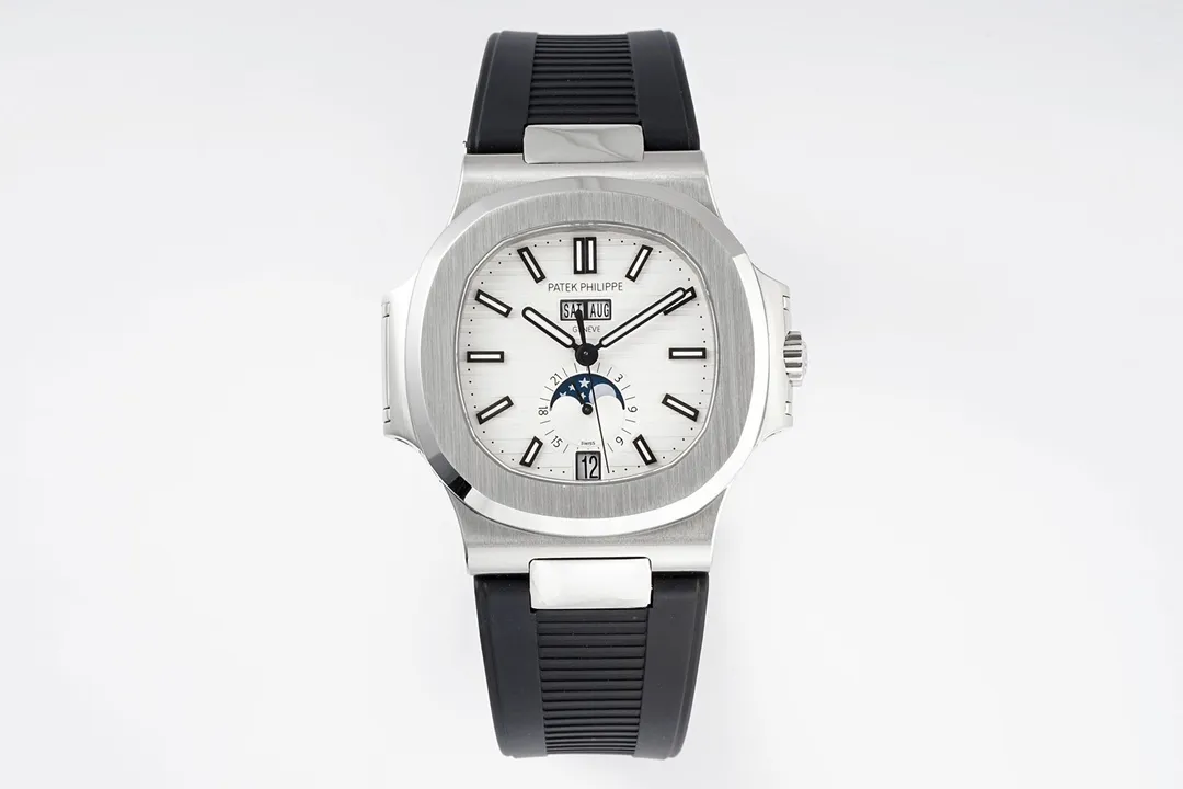 R8 Factory Patek Philippe Nautilus 5726/1A Blue Rubber Super Clone Replica Watch