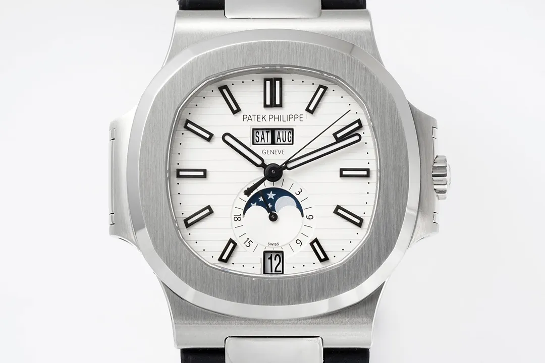 R8 Factory Patek Philippe Nautilus 5726/1A Blue Rubber Super Clone Replica Watch - 图片 2