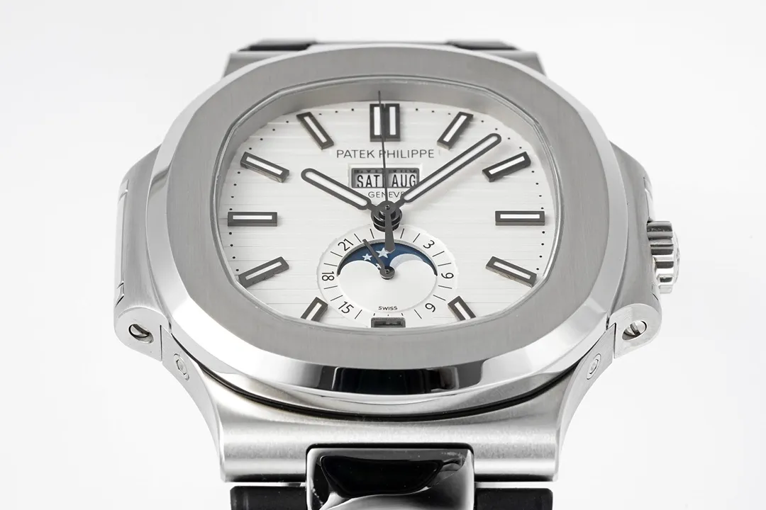 R8 Factory Patek Philippe Nautilus 5726/1A Blue Rubber Super Clone Replica Watch - 图片 3