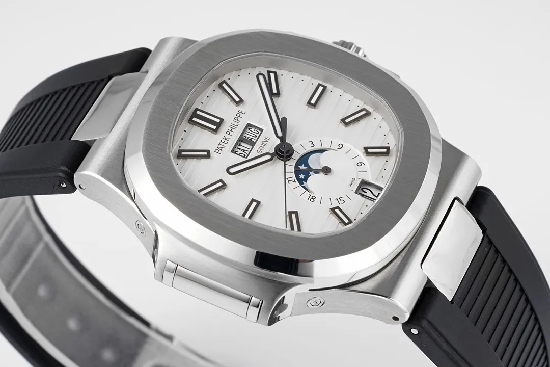 R8 Factory Patek Philippe Nautilus 5726/1A Blue Rubber Super Clone Replica Watch - 图片 4