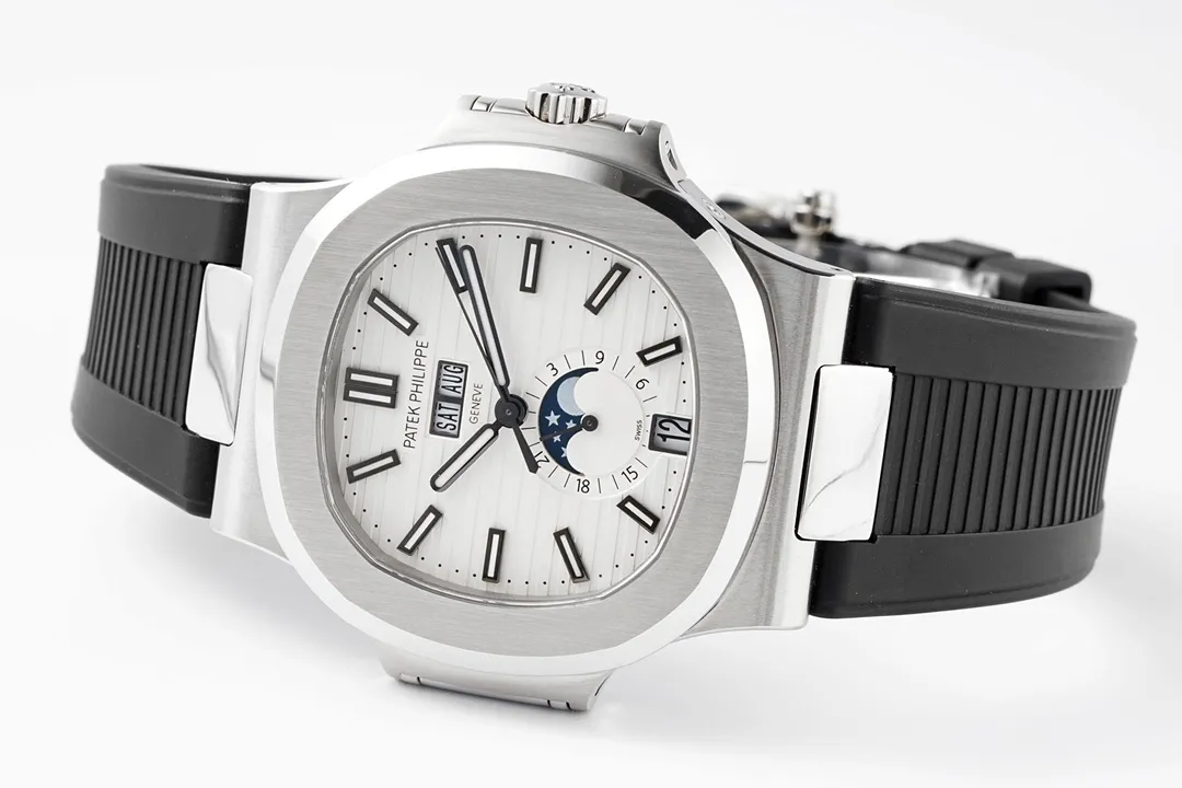 R8 Factory Patek Philippe Nautilus 5726/1A Blue Rubber Super Clone Replica Watch - 图片 7