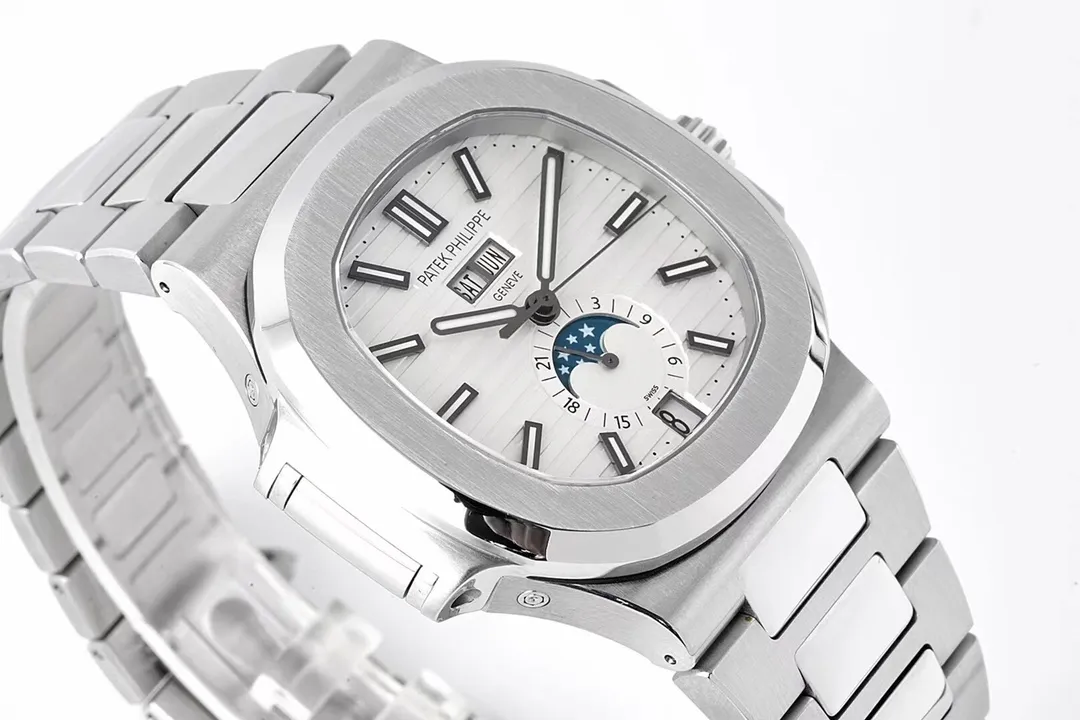 R8 Factory Patek Philippe Nautilus 5726/1A Silver Super Clone Replica Watch - 图片 4