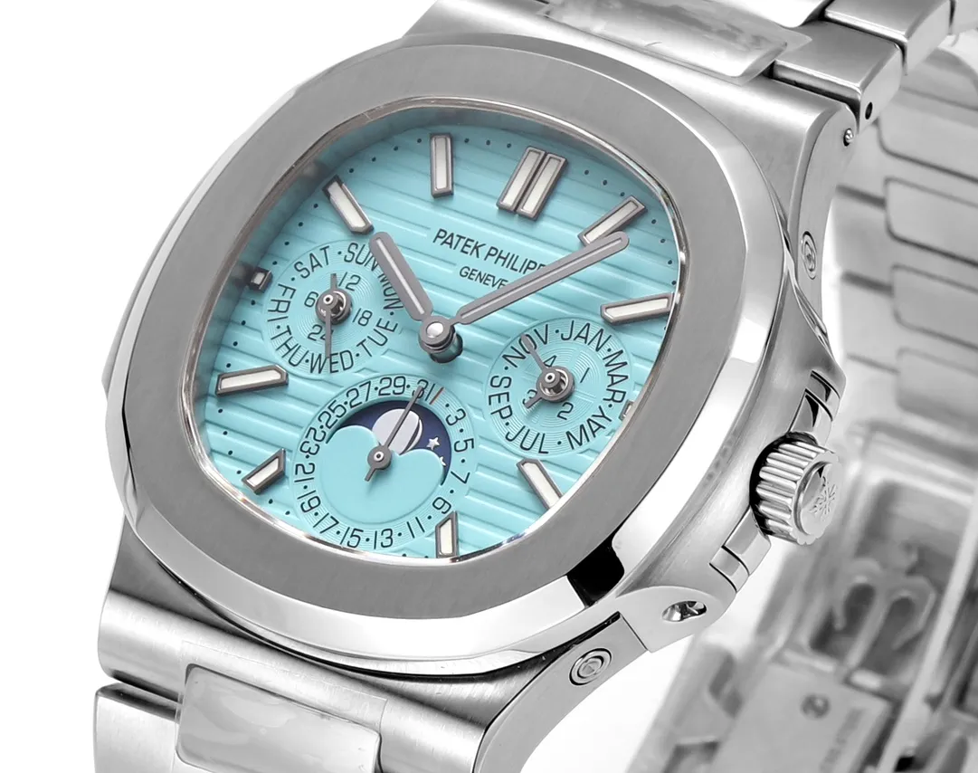 R8 Factory Patek Philippe Nautilus 5740/1G Blue Dial Super Clone Replica Watch - 图片 4
