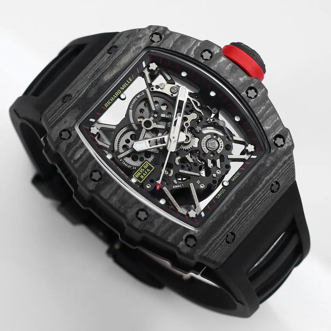 Richard Mille RM 35-02 Rafael Nadal Black Super Clone Luxury Watch - 图片 2