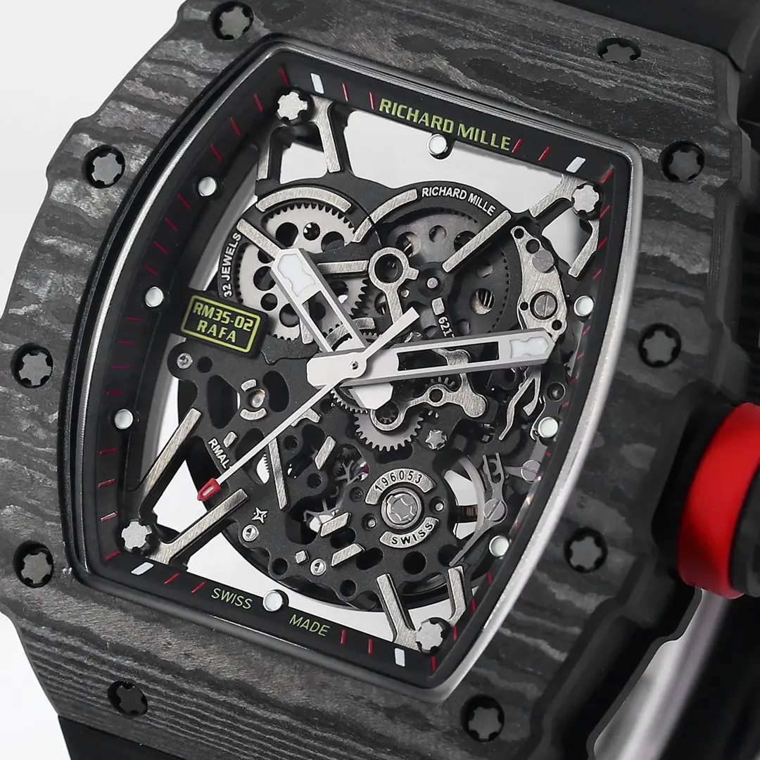 Richard Mille RM 35-02 Rafael Nadal Black Super Clone Luxury Watch - 图片 6