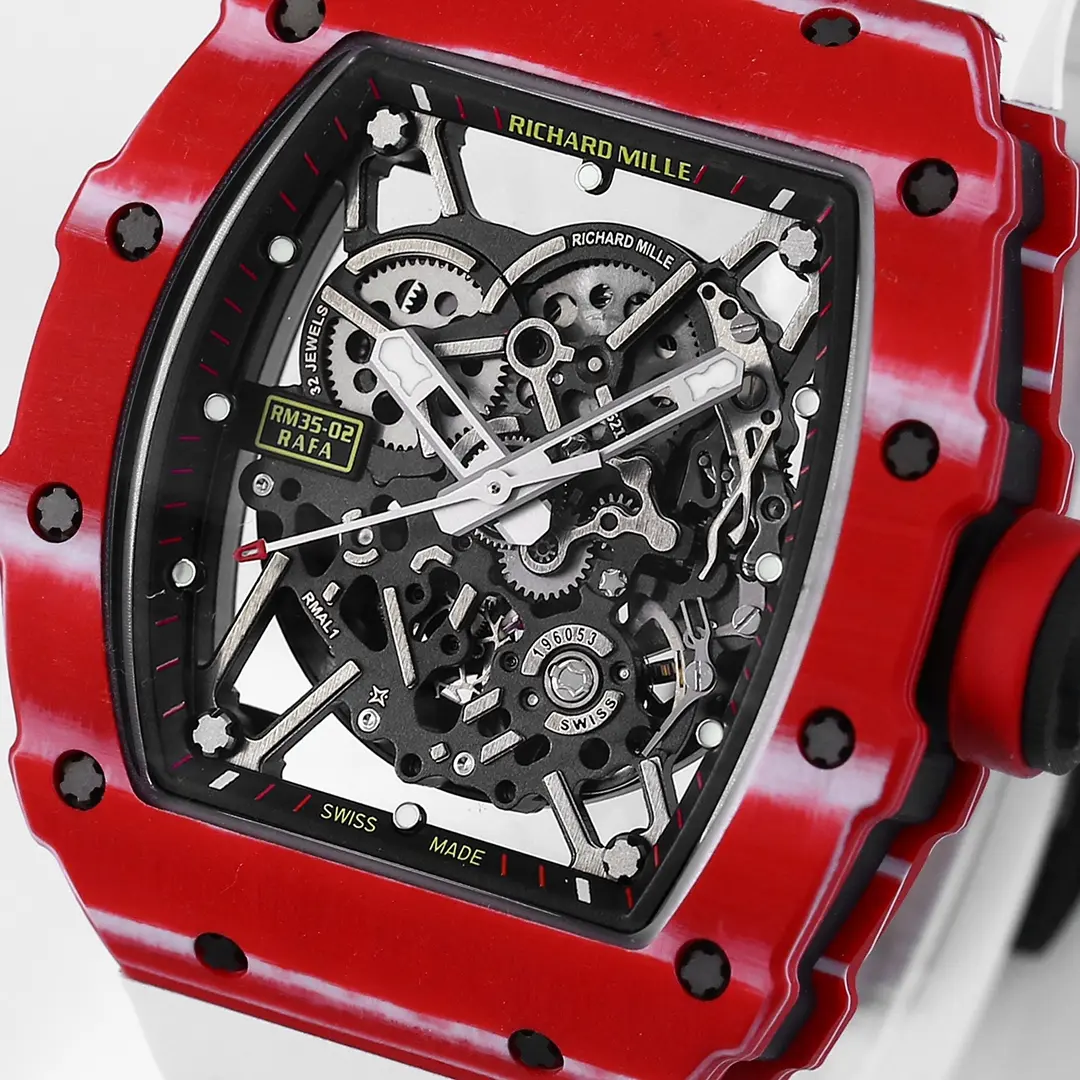 Richard Mille RM 35-02 Red Rafael Nadal Super Clone Luxury Watch - 图片 5