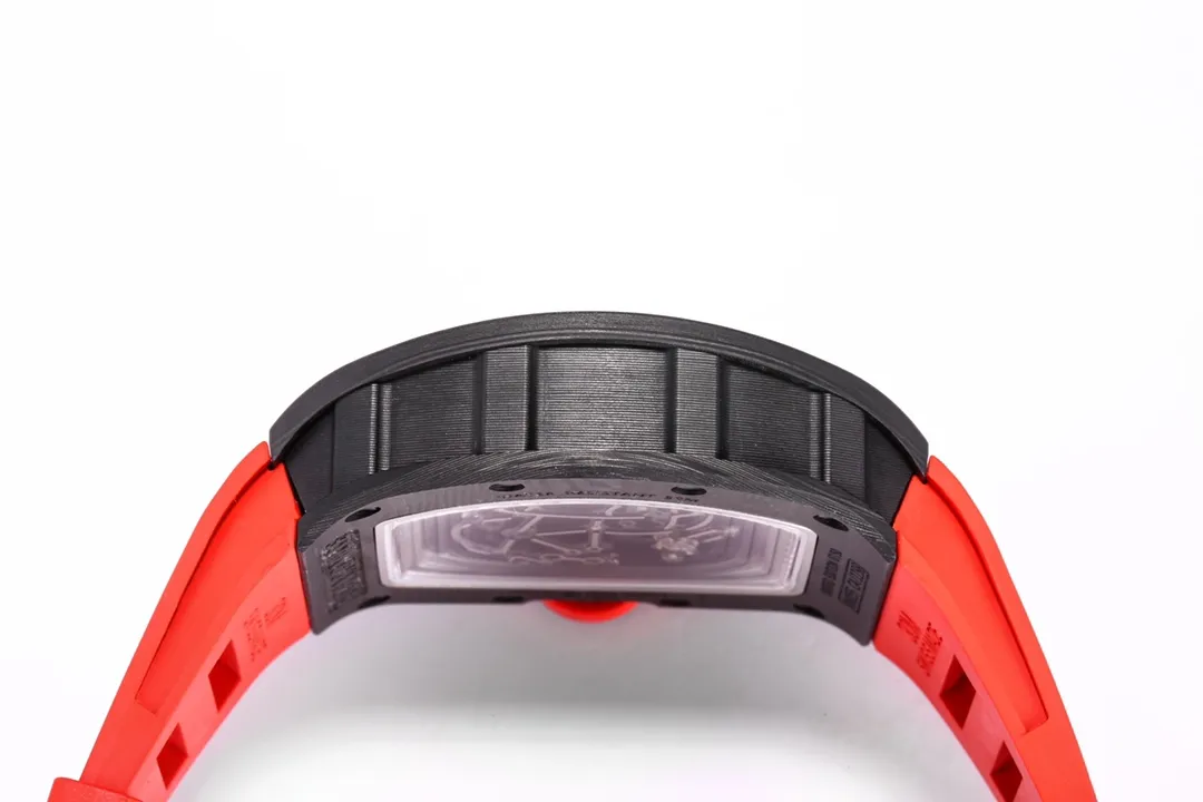 ZF Factory Richard Mille RM055 NTPT Carbon Red Strap – Premium Super Clone Watch - 图片 5