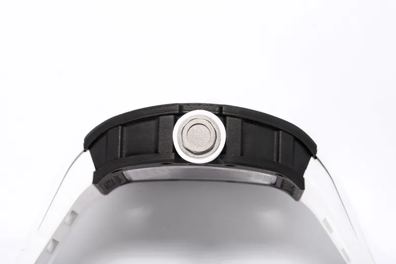 ZF Factory Richard Mille RM055 NTPT Carbon White Rubber – Premium Super Clone Watch - 图片 6