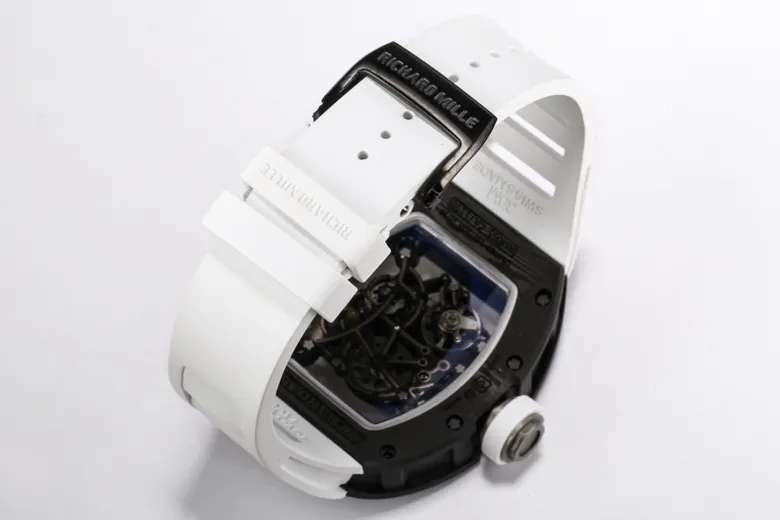 ZF Factory Richard Mille RM055 NTPT Carbon White Rubber – Premium Super Clone Watch - 图片 8