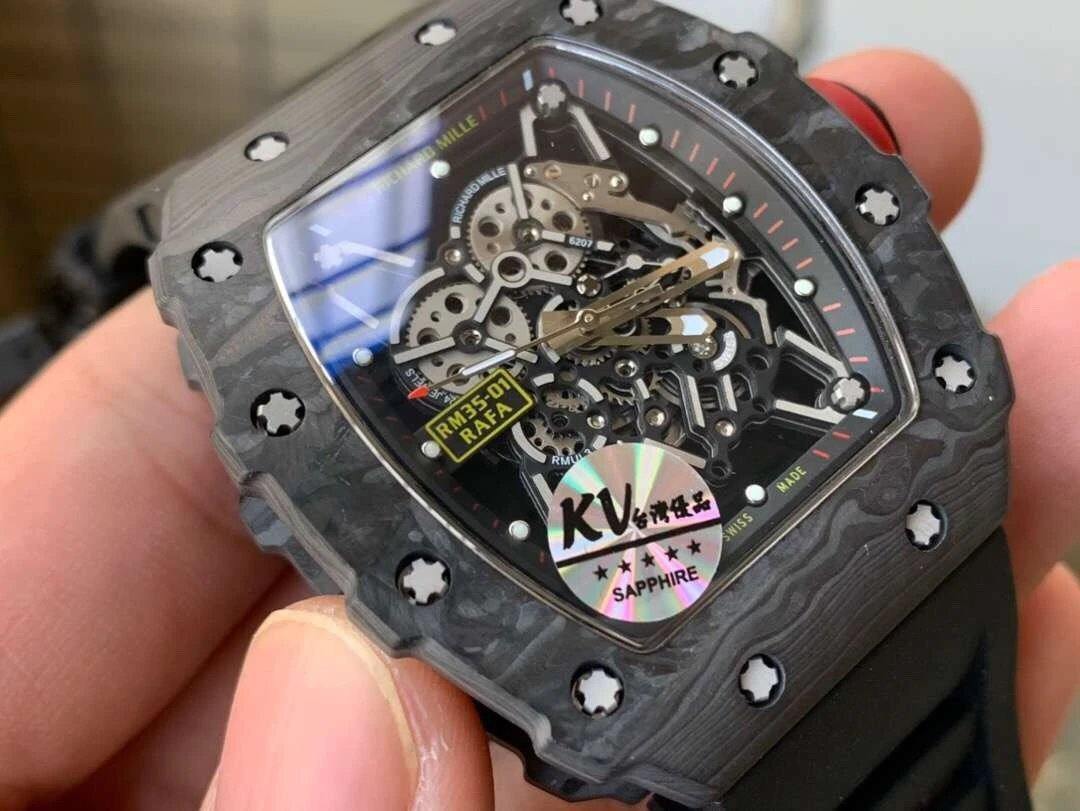 Richard Mille RM35-01 Nadal NTPT Carbon Fibre Super Clone - 图片 2