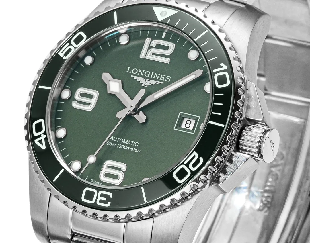 RM Factory Longines Conquest Green Dial Steel Watch – Premium Super Clone Design - 图片 2