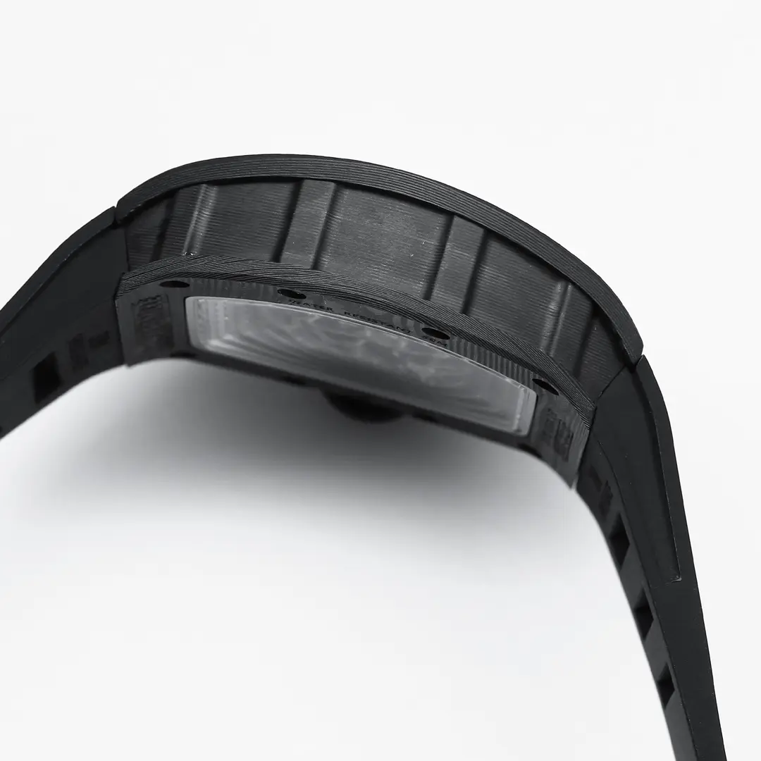 RM Factory Richard Mille RM055 Carbon Fiber Black Rubber Super Clone Luxury Watch - 图片 6
