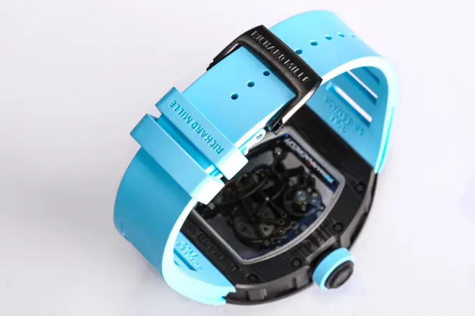 RM Factory Richard Mille RM055 NTPT Blue Rubber Strap – Premium Super Clone Watch - 图片 8