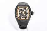 RM Factory Richard Mille RM055 NTPT Carbon Black Super Clone Luxury Watch