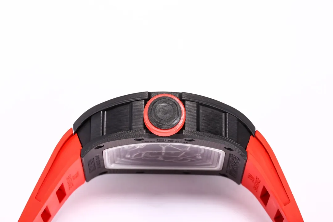 RM Factory Richard Mille RM055 NTPT Carbon Red Strap – Premium Super Clone Watch - 图片 4