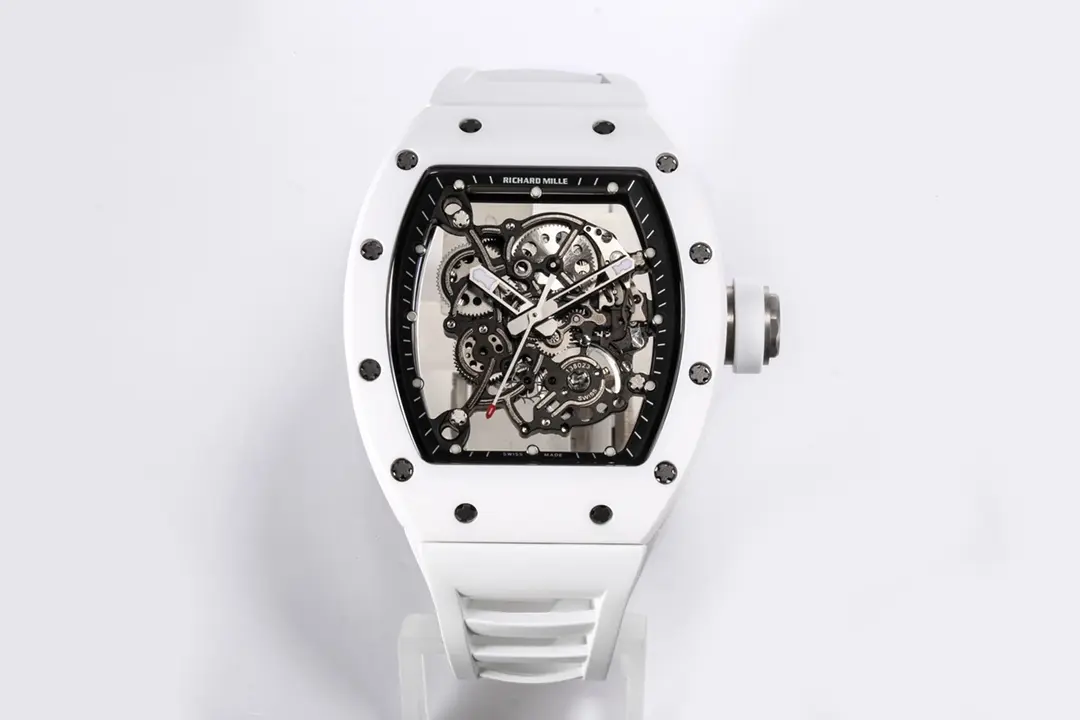 RM Factory Richard Mille RM055 White Ceramic Super Clone Watch – Premium Replica Richard Mille
